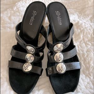 Elena Brighton Wedge Sandals